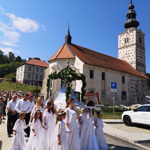Proslava svetkovine Uznesenja BDM u Tuhlju